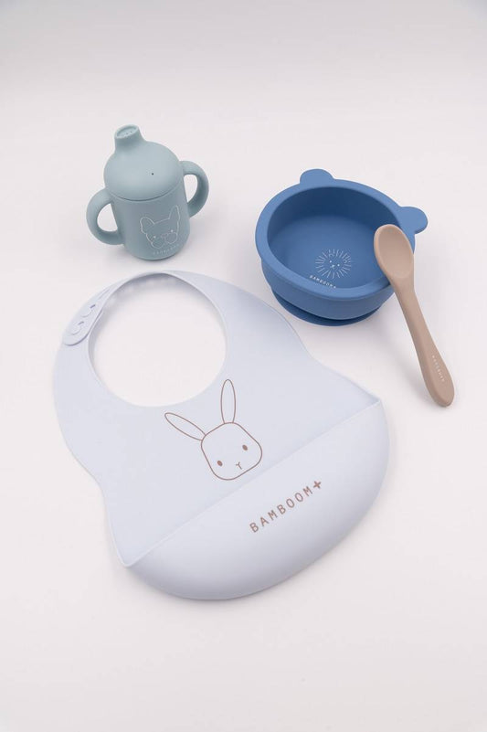 Set BABY in silicone - BLU Bamboom