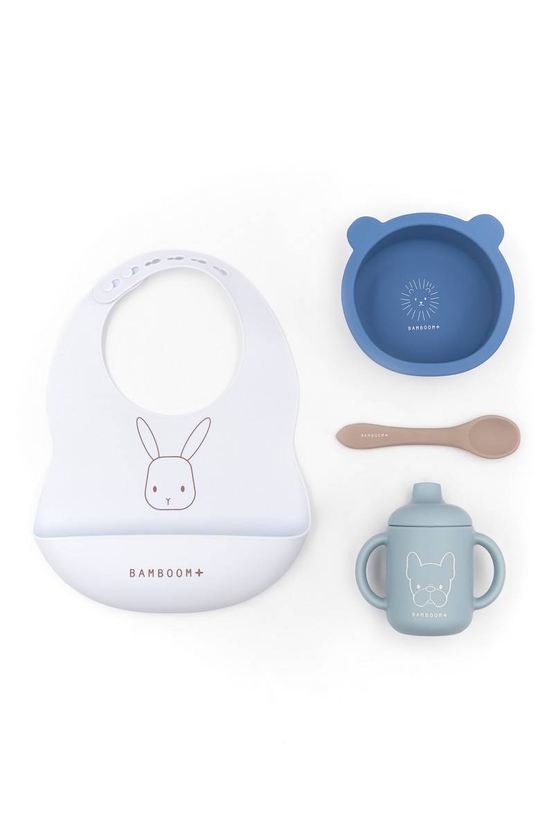 Set BABY in silicone - BLU Bamboom