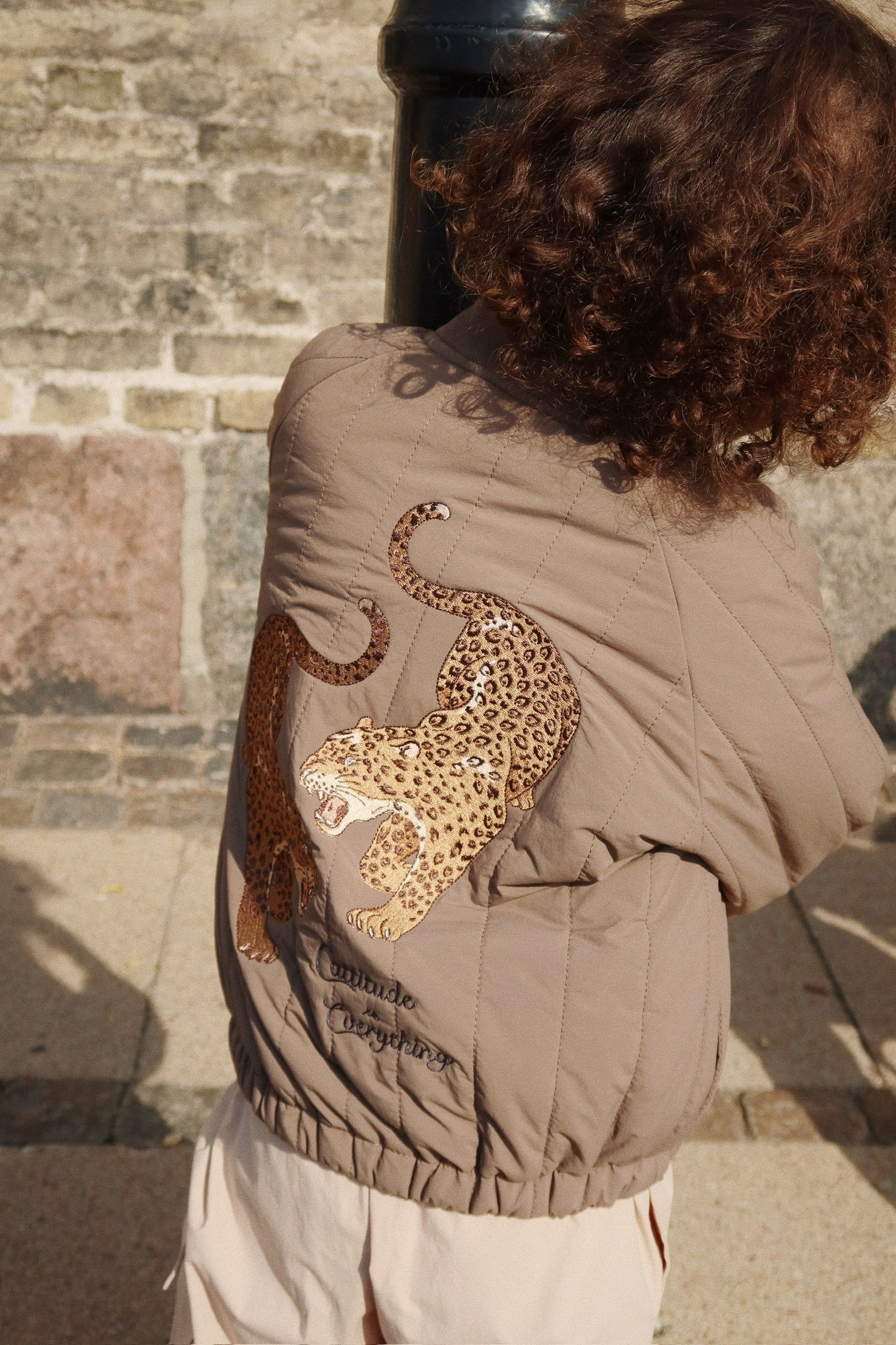 Giacca 100gr leopardi juno - Konges Slojd