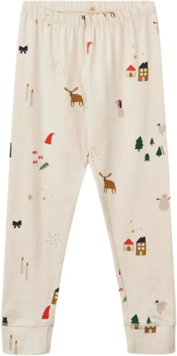 Liewood Set pigiama Wilhelm Holiday / Sandy - Liewood