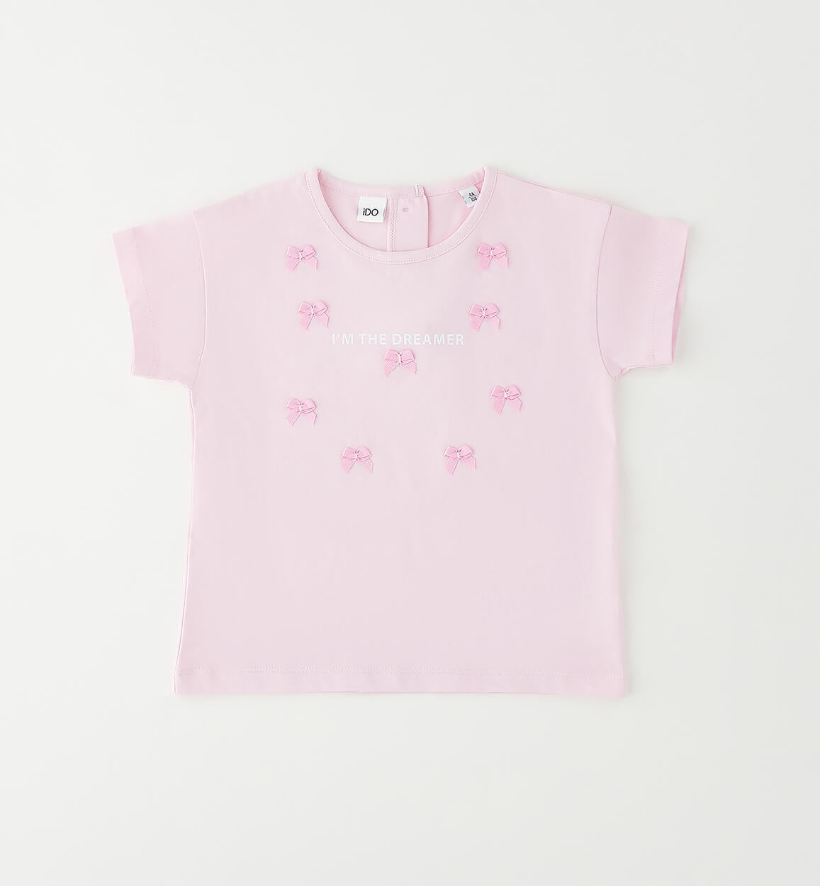 T-shirt bambina 100% cotone fiocchi - IDo