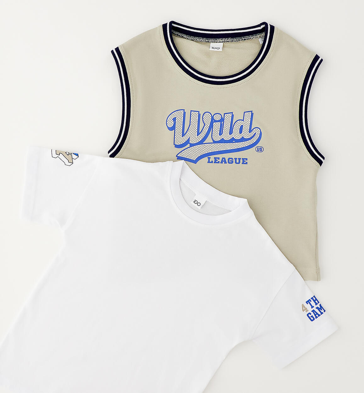 T-shirt due pezzi basket - IDo