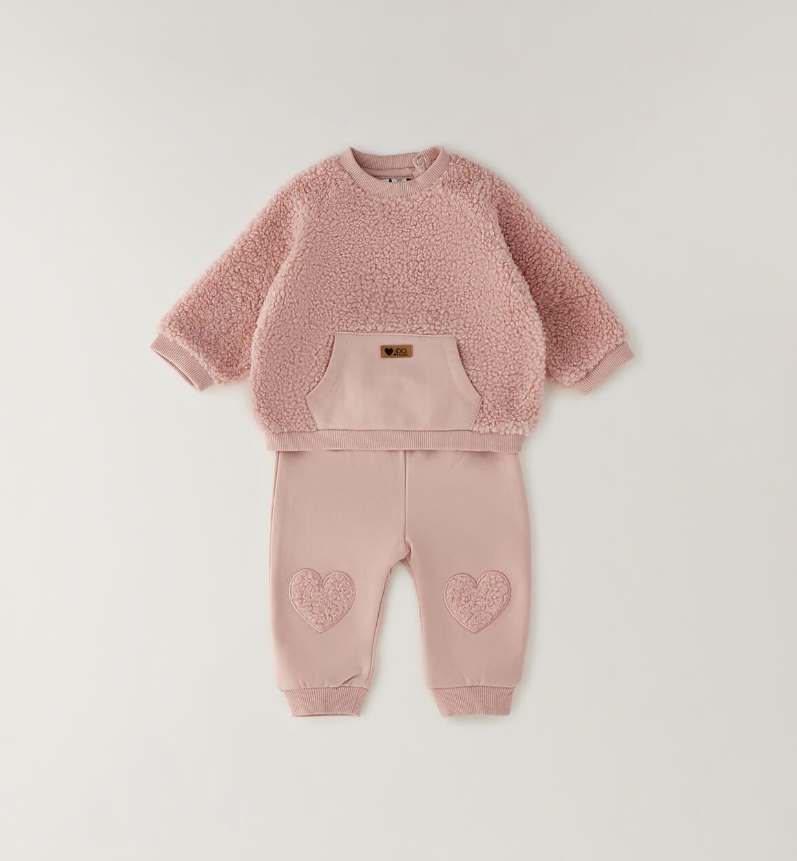 Tuta teddy rosa - IDo