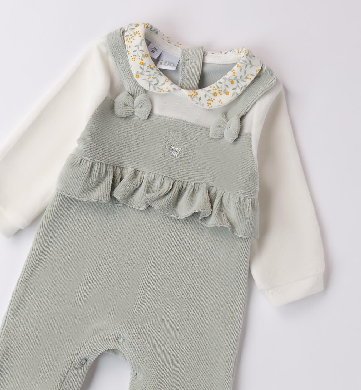 Tutina ciniglia colletto - Ido