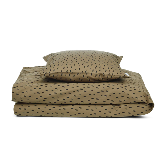 Khaki junior duvet cover - LIEWOOD