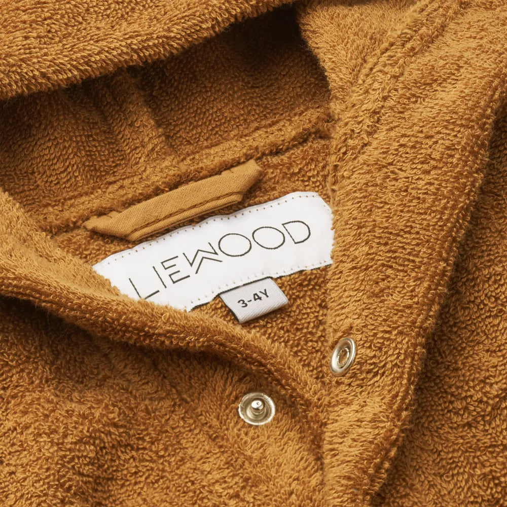 Caramel Mr Bear bathrobe - LIEWOOD